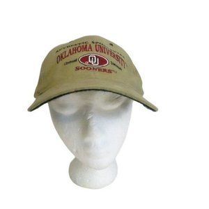 Oklahoma Univerisity Sooners OU Hat Plaid Under Brim Baseball Cap